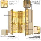 Guarda-roupa Modulado Reflecta 5 Portas 240cm X 180,6cm Mod 0