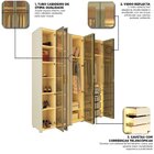 Guarda-roupa Modulado Reflecta 6 Portas 262,2cm X 240cm 100%