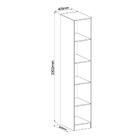 Guarda Roupa Modulado Requinte Com 1 Porta - Macadâmia/duna L