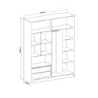 Guarda Roupa Modulado Requinte Com 2 Portas - Branco Line/mac