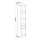 Guarda Roupa Modulado Requinte Com 2 Portas E 1 Nicho - Duna