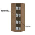 Guarda Roupa Modulado Requinte De Canto Com 1 Porta - Macadâm