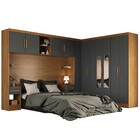Guarda-roupa Modulado Soberano 11 Portas 5 Gavetas Com Espelh