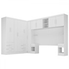 Guarda-roupa Modulado Soberano 11 Portas 8 Gavetas Branco - P