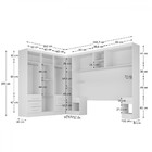 Guarda-roupa Modulado Soberano 11 Portas 8 Gavetas Branco - P