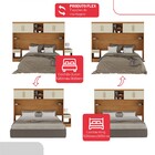 Guarda-roupa Modulado Soberano 11 Portas 8 Gavetas Cinamomo/o