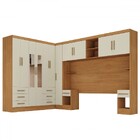 Guarda-roupa Modulado Soberano 11 Portas 8 Gavetas Com Espelh