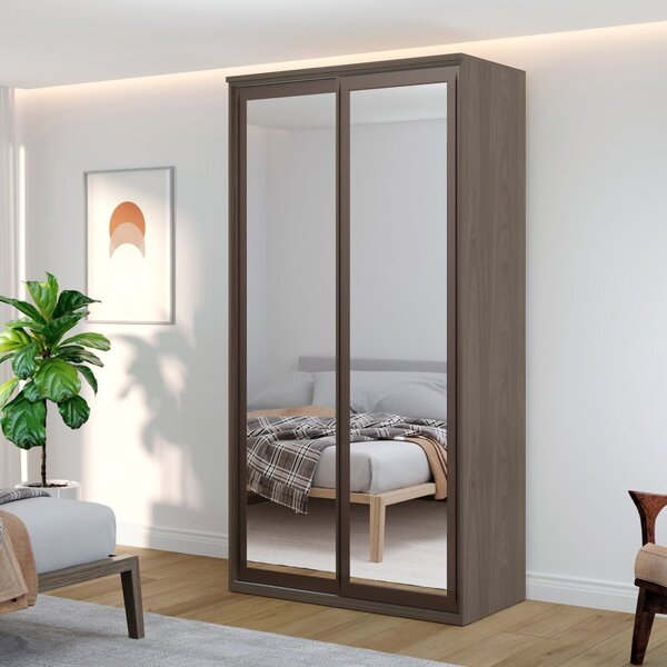 Guarda-roupa Modulado Solteiro 1,20m 2 Portas De Correr 3 Gav