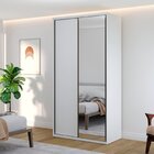 Guarda-roupa Modulado Solteiro 1,20m 2 Portas De Correr 3 Gav