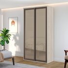 Guarda-roupa Modulado Solteiro 1,20m 2 Portas De Correr 3 Gav