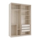 Guarda-roupa Modulado Solteiro 1,60m 2 Portas De Correr Espel