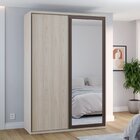 Guarda-roupa Modulado Solteiro 1,60m 2 Portas De Correr Espel