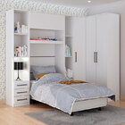 Guarda-roupa Modulado Solteiro 12362-novo Horizonte - Branco