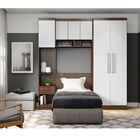 Guarda Roupa Modulado Solteiro 210 Cm Selene 04 Peças Mdp Cas