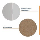 Guarda-roupa Modulado Solteiro 7 Portas Espelho E Mesa De Cab