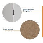 Guarda-roupa Modulado Solteiro 7 Portas Espelho E Mesa De Cab