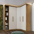 Guarda Roupa Modulado Solteiro Safira 9 Portas Em Mdf Clic Mó