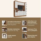 Guarda-roupa Modulado Viena 2 Portas 8 Gavetas 3 Peças Espres