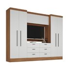 Guarda-roupa Modulado Viena 4 Portas 6 Gavetas3 Peças Espress