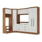 Guarda-roupa Modulado Viena 5 Portas 6 Gavetas 4 Peças Espres