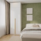 Guarda-roupa Modular 2 Peças 4 Portas E Gaveteiro Jade Cabeca