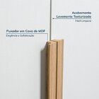 Guarda-roupa Modular 2 Peças 4 Portas E Gaveteiro Jade Cabeca