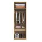 Guarda Roupa Modular 2 Portas 1 Gaveta 2 Prateleiras Nancy Ce