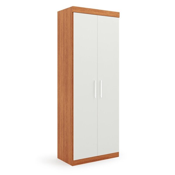 Guarda Roupa Modular 2 Portas 2 Gavetas Gênova Plus  Freijó W