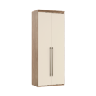 Guarda Roupa Modular 2 Portas Com Cabideiros Mdf 70 Cm Lotus