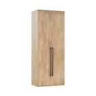 Guarda Roupa Modular 2 Portas Com Cabideiros Mdf 90 Cm Lotus