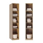 Guarda-roupa Modular 40cm 1 Porta Com Prateleiras Jade Cabeca