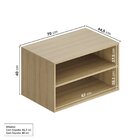 Guarda-roupa Modular 70cm X 40cm Frame Cabecasa Madeiramadeir