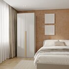 Guarda-roupa Modular 80cm Com Portas E Gaveteiro Jade Cabecas