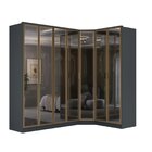 Guarda-roupa Módulo 4 Portas + Módulo Canto + Módulo 2 Portas