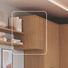 Guarda-roupa Módulo Aéreo 1 Porta Elegance Angelin