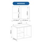 Guarda-roupa Módulo Aéreo 2 Portas Elegance Angelin