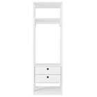 Guarda Roupa Módulo Closet Cabideiro 2 Gavetas Titan Móveis L