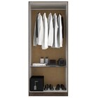 Guarda Roupa Monarca 2 Portas Cacau