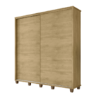 Guarda-roupa Monte Carlo 2 Portas Cinamomo – Rv Móveis