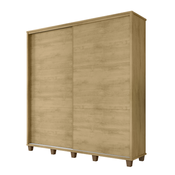 Guarda-roupa Monte Carlo 2 Portas Cinamomo – Rv Móveis
