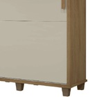 Guarda-roupa Monte Carlo 2 Portas Cinamomo/off White – Rv Móv