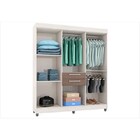 Guarda Roupa Monterrey Casal 07 Portas Capuccino/amêndoa - Po