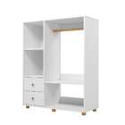 Guarda-roupa Montessoriano Ciranda 2 Gv Branco