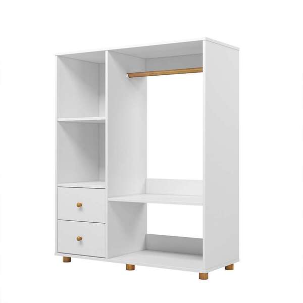 Guarda-roupa Montessoriano Ciranda 2 Gv Branco
