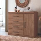 Guarda Roupa Montreal E Cômoda Sapateira Jatobá