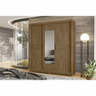 Guarda Roupa Moval Canadá 3 Portas 3 Gavetas Com Espelho