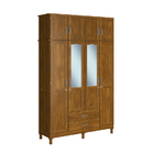 Guarda Roupa Mpo Brasil 08 Portas Clássica Imbuia