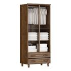 Guarda-roupa Multiuso 02 Portas 02 Gavetas Móveis Cavazotto -