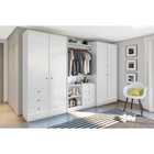 Guarda-roupa Multiuso 2 Portas Solteiro Módulo Ideale Branco