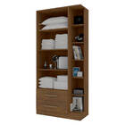 Guarda Roupa Multiuso Com 2 Portas E Prateleiras Externas Moj